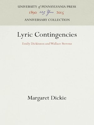 cover image of Lyric Contingencies